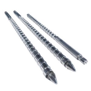 Injection moldings screw